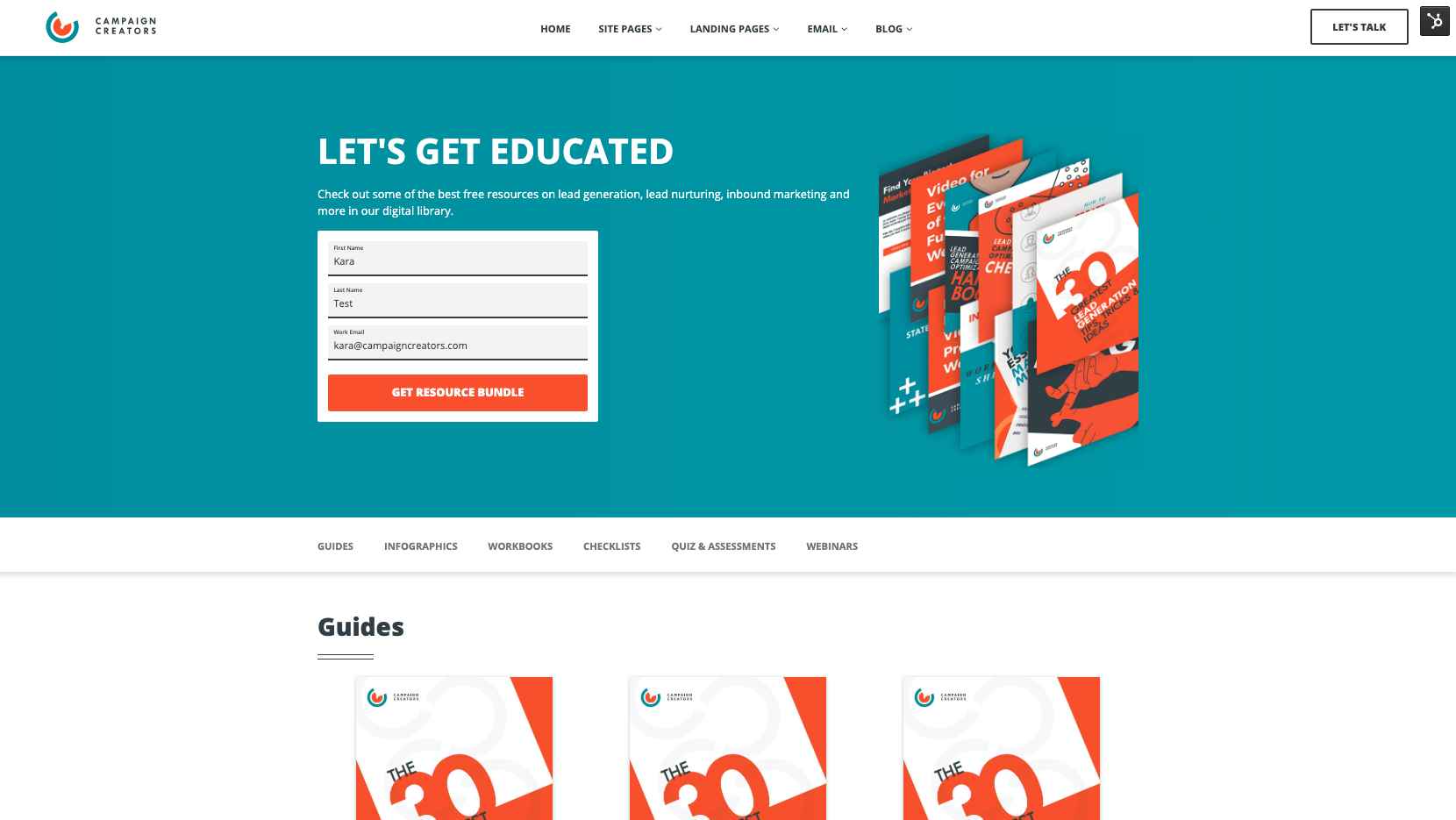HubSpot Marketplace Template Support